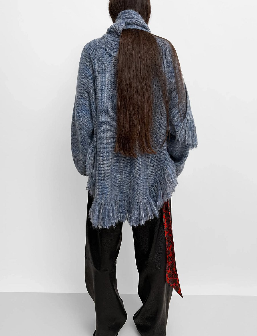 RODEBJER - Rodebjer Hana - ponchoer & kapper - denim indigo - 2