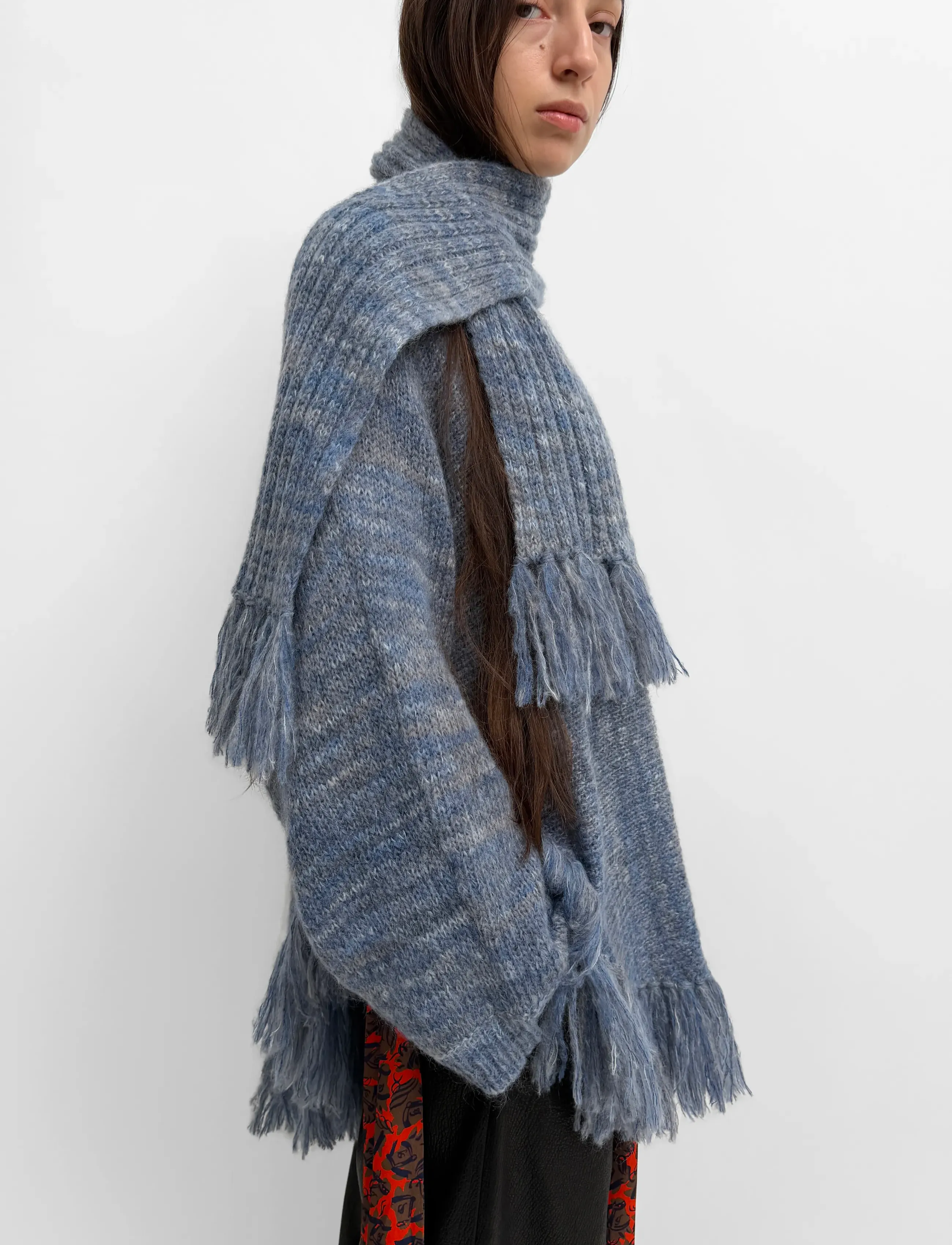 RODEBJER - Rodebjer Hana - ponchoer & kapper - denim indigo - 4