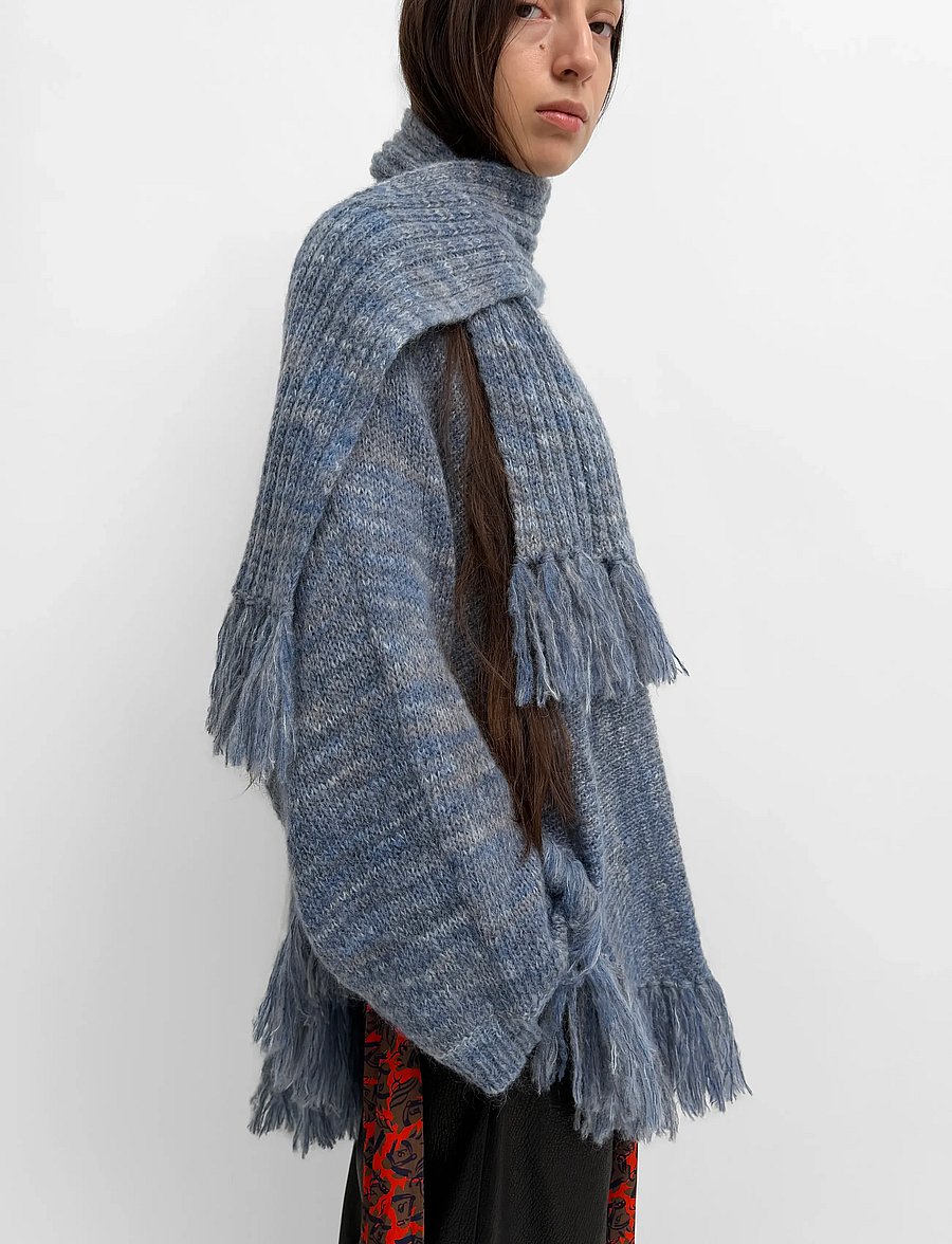 RODEBJER - Rodebjer Hana - ponchoer & kapper - denim indigo - 4