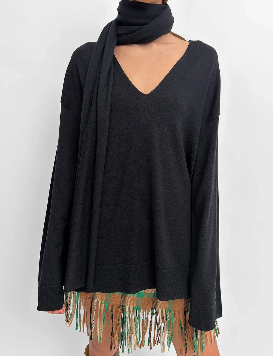 RODEBJER - Rodebjer Phylis - pullover - black - 4