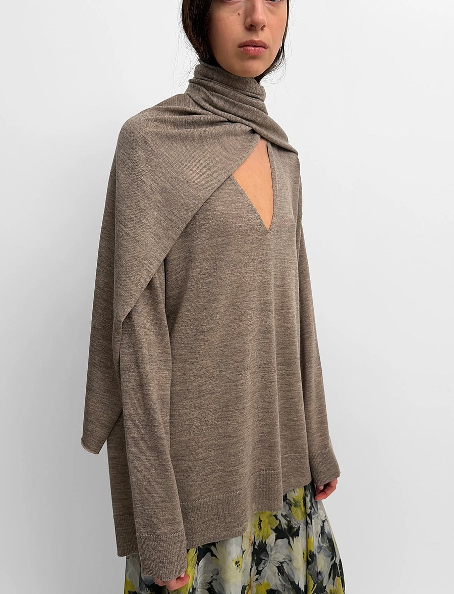 RODEBJER - Rodebjer Phylis - striktrøjer - sepia beige - 4