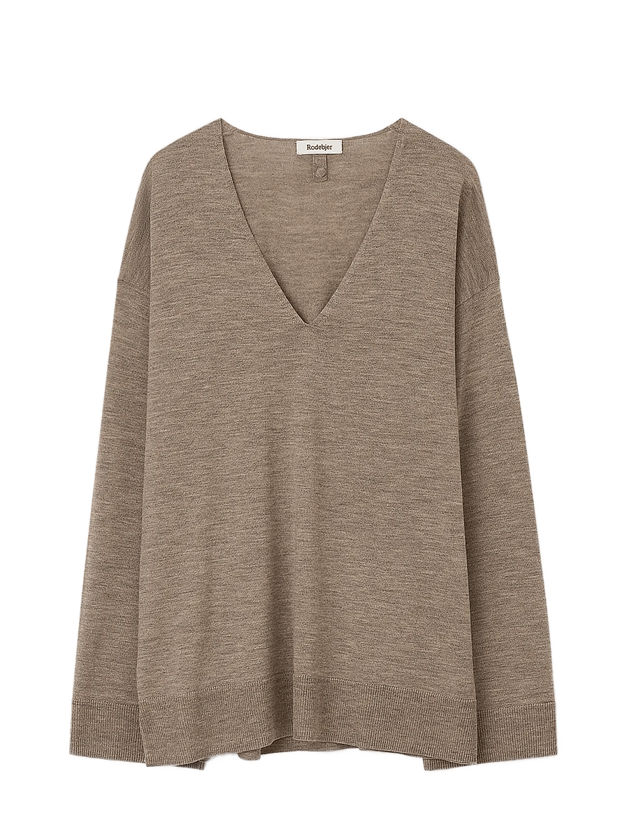RODEBJER - Rodebjer Phylis - striktrøjer - sepia beige - 2
