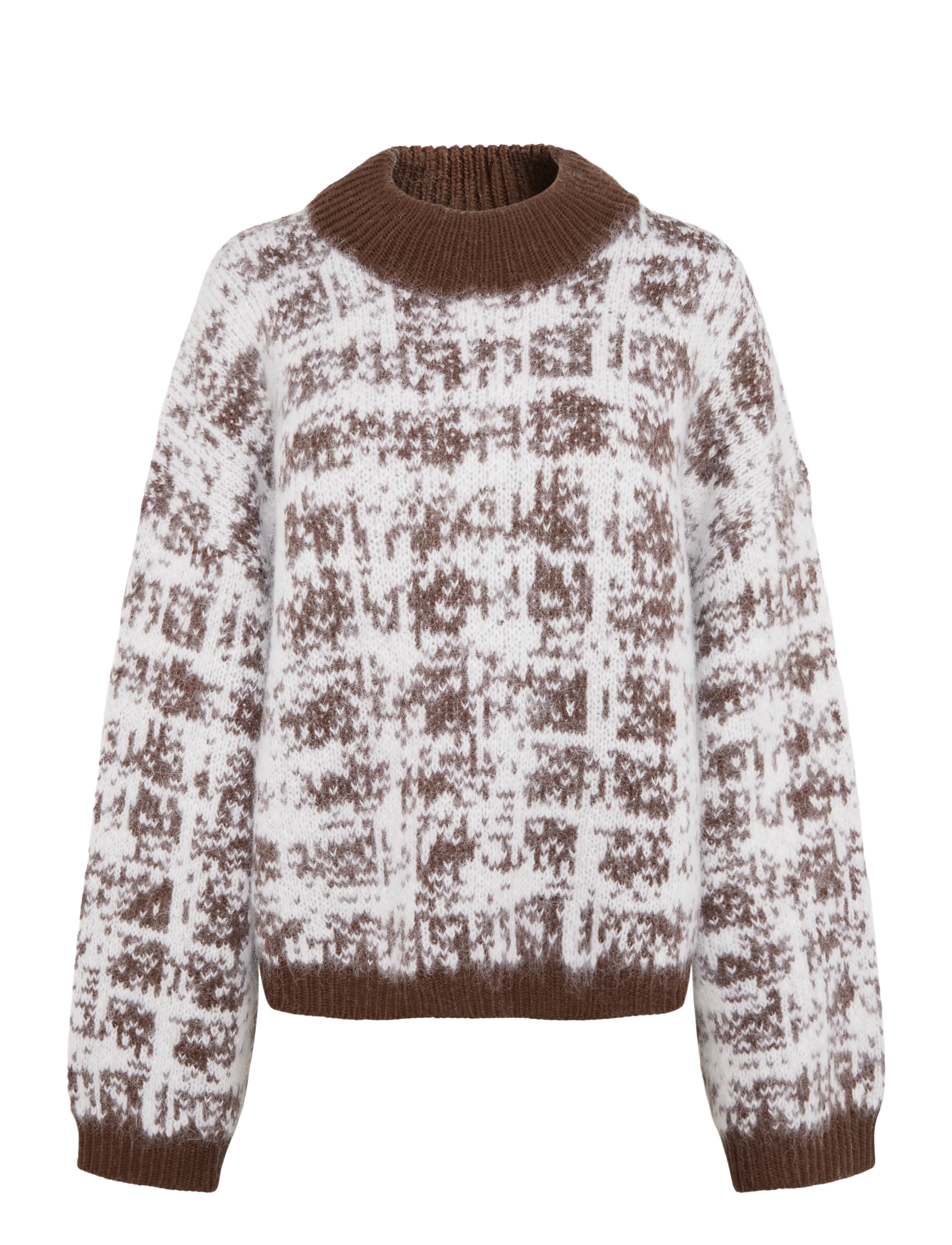 RODEBJER Rodebjer Jinsol Plaid - Mode trends - DARK COFFEE/PAPER / brown