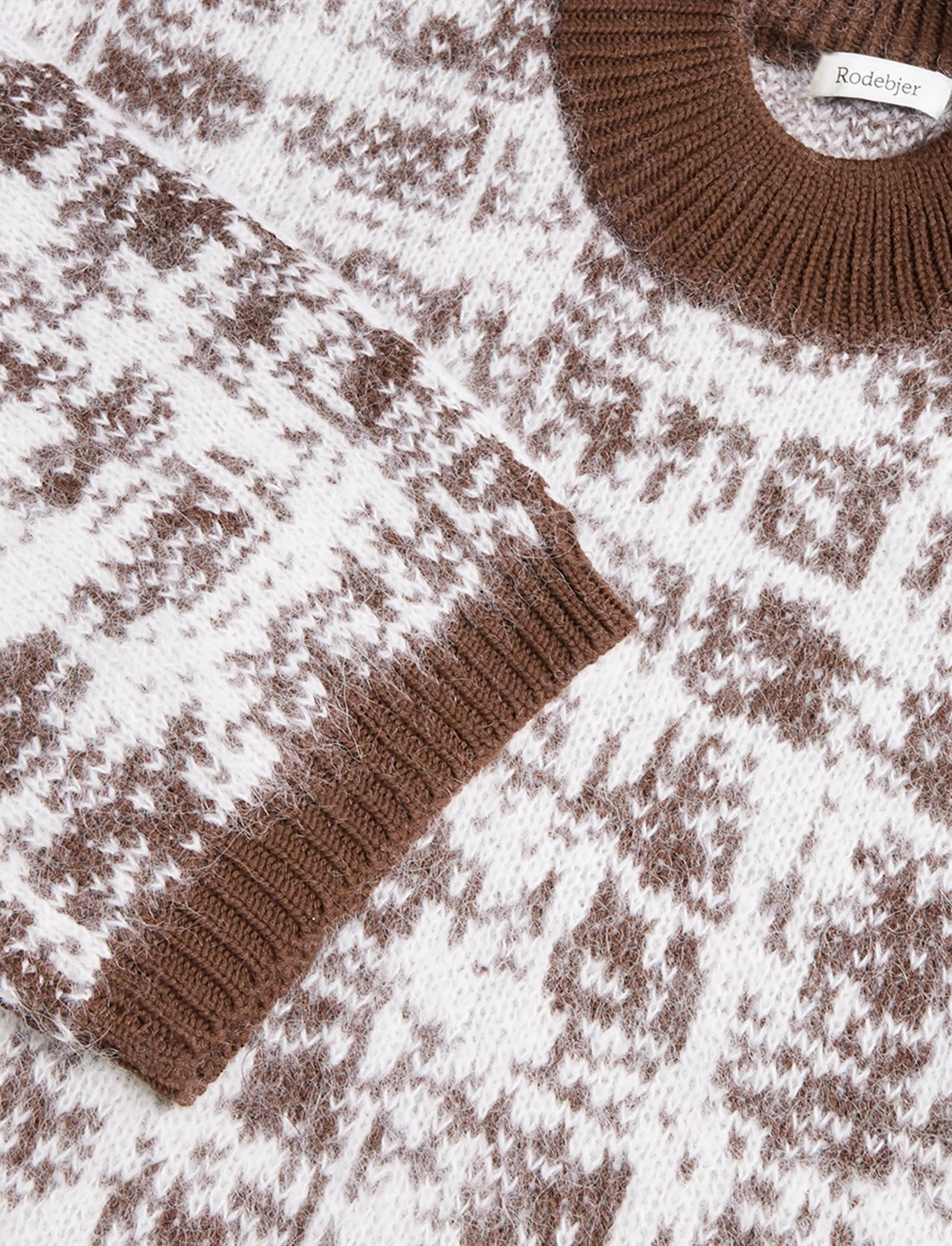 RODEBJER - Rodebjer Jinsol Plaid - herbstliche kleidung - dark coffee/paper - 5