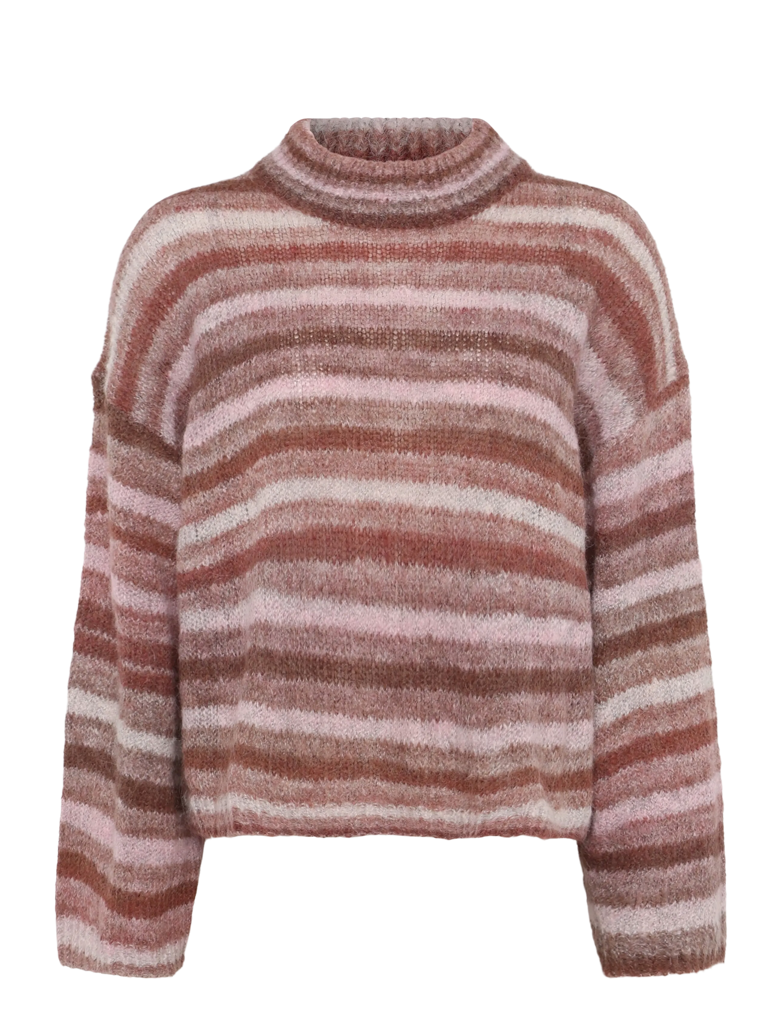 RODEBJER Rodebjer Jinsol Space - Rollkragenpullover - GRAPE RED MULTI / multi