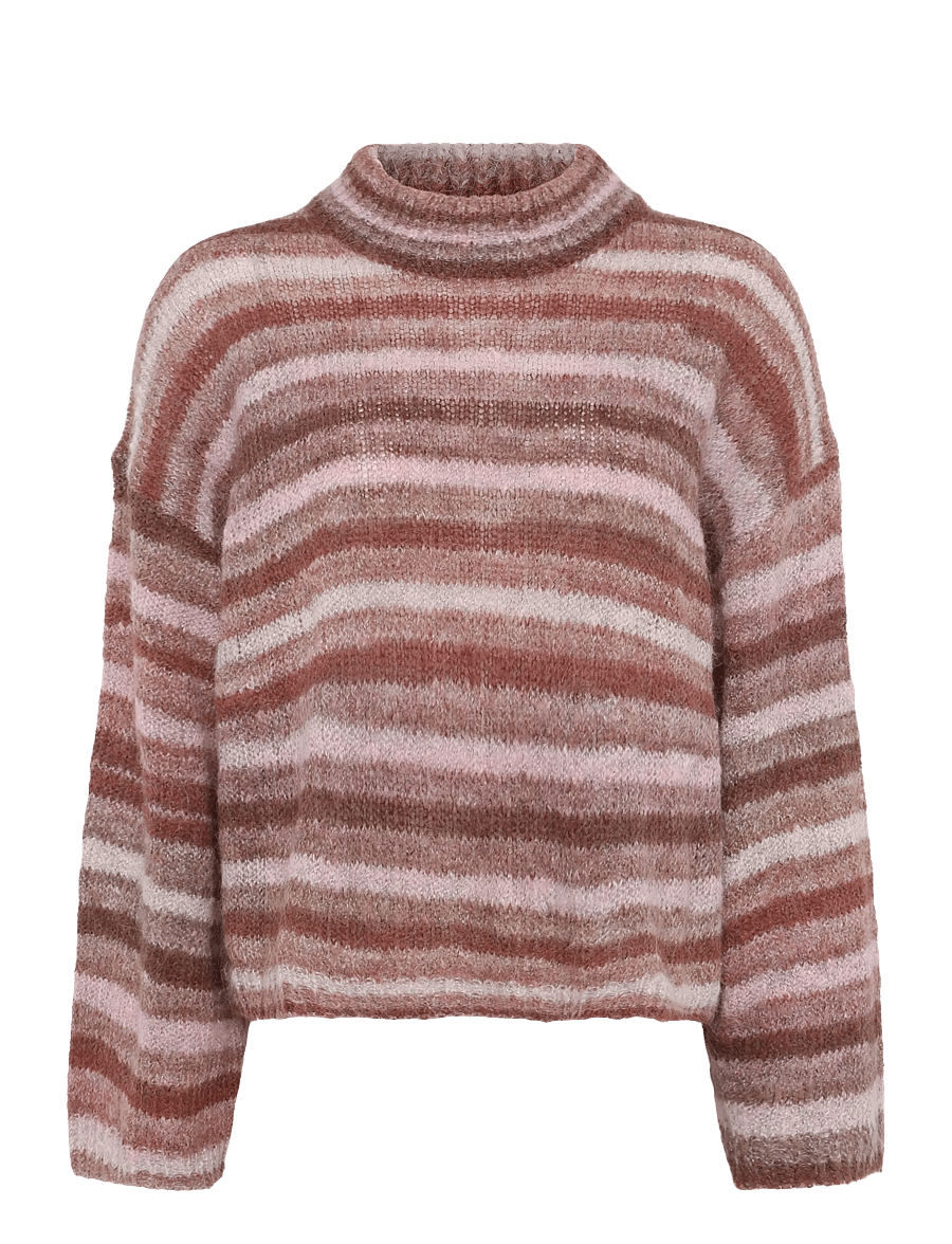 RODEBJER - Rodebjer Jinsol Space - rollkragenpullover - grape red multi - 1