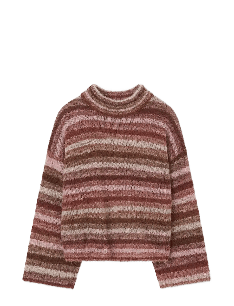 RODEBJER - Rodebjer Jinsol Space - kõrge kaelusega kudumid - grape red multi - 1