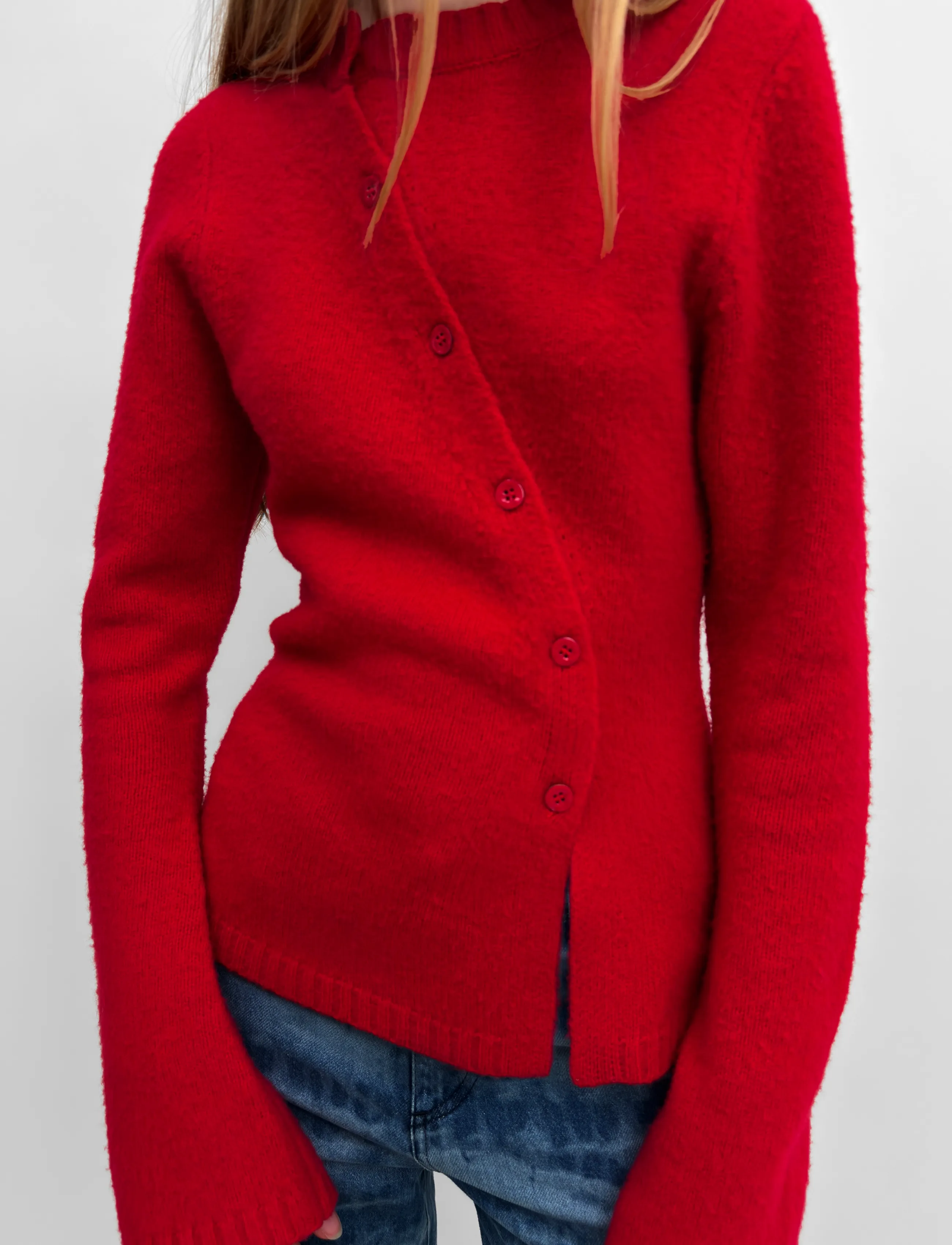 RODEBJER - Rodebjer Judia Fluffy - koftor - retro red - 4