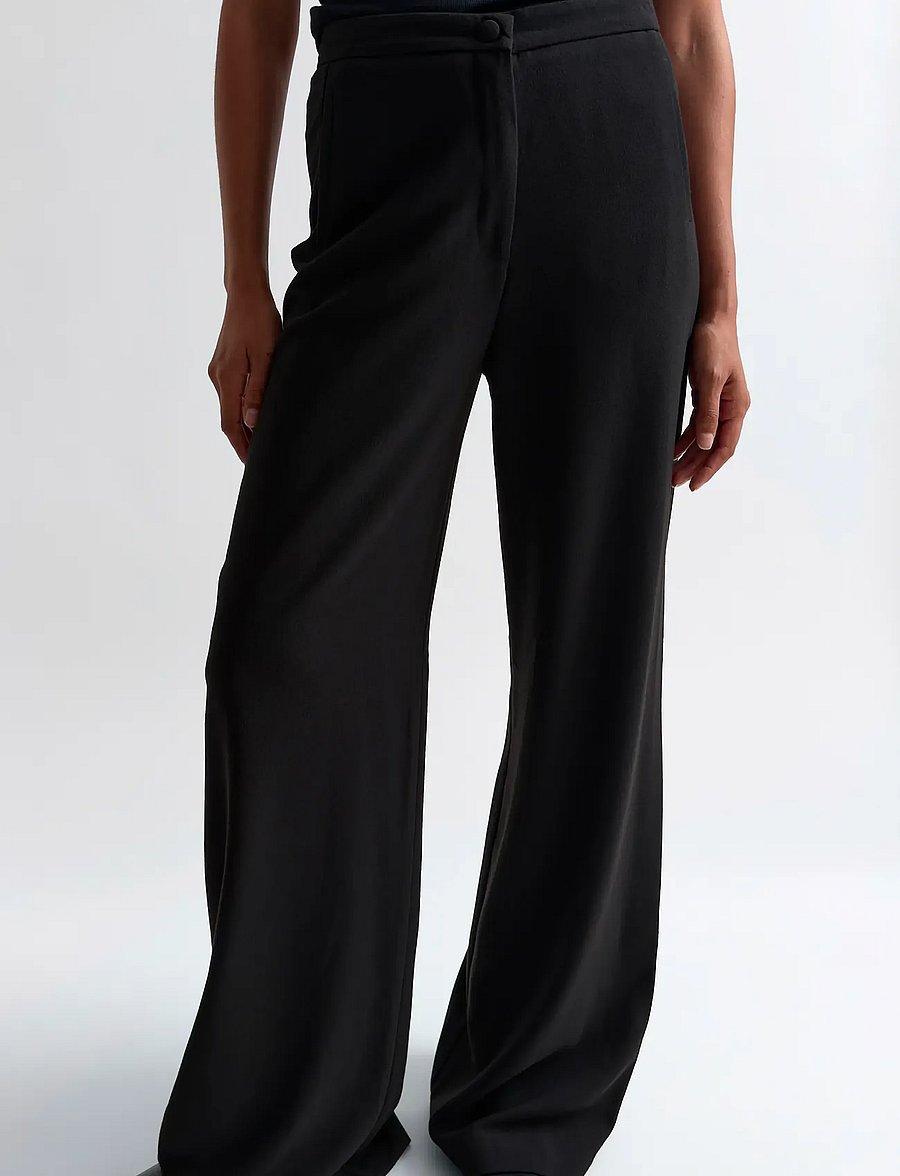 RODEBJER - Rodebjer Sini - wide leg trousers - black - 4