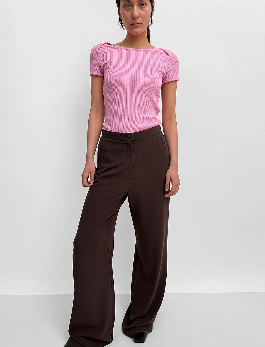 RODEBJER - Rodebjer Sini - hosen mit weitem bein - dark coffee - 0