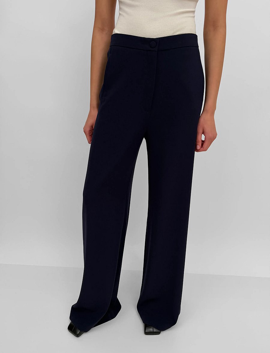 RODEBJER - Rodebjer Sini - vida byxor - midnight blue - 0
