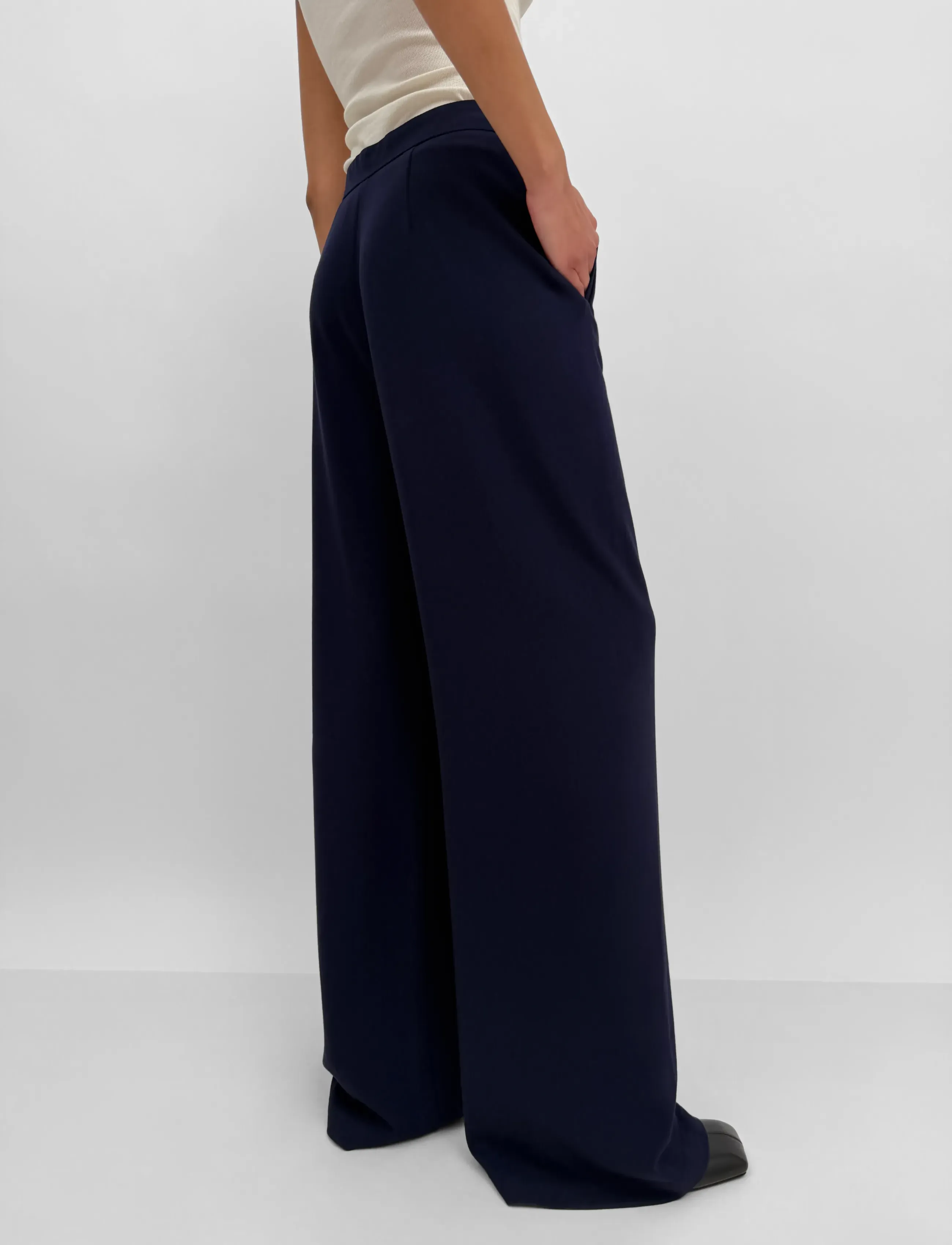 RODEBJER - Rodebjer Sini - bukser med brede ben - midnight blue - 4