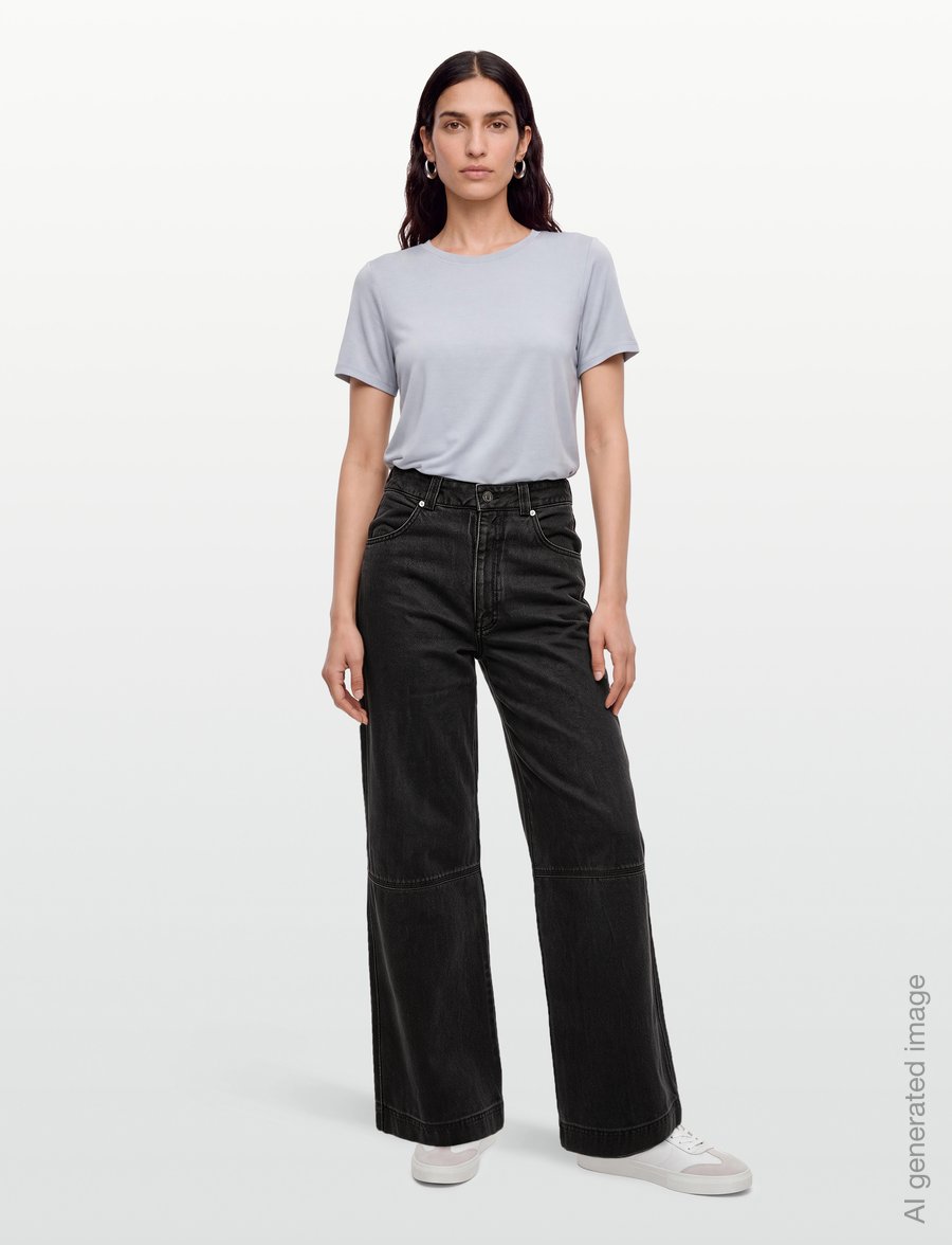 RODEBJER - RODEBJER EILEEN DENIM - barrel jeans - black - 0
