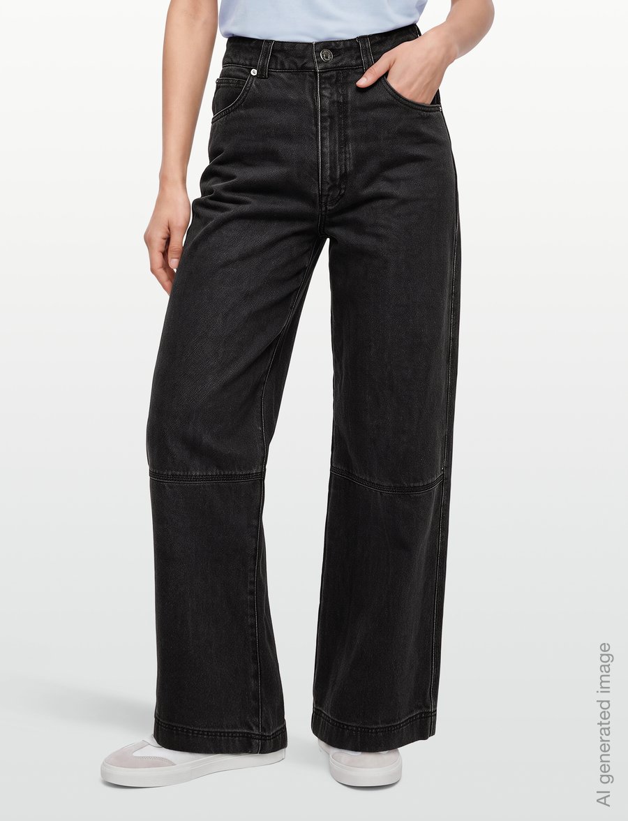 RODEBJER - RODEBJER EILEEN DENIM - barrel jeans - black - 3
