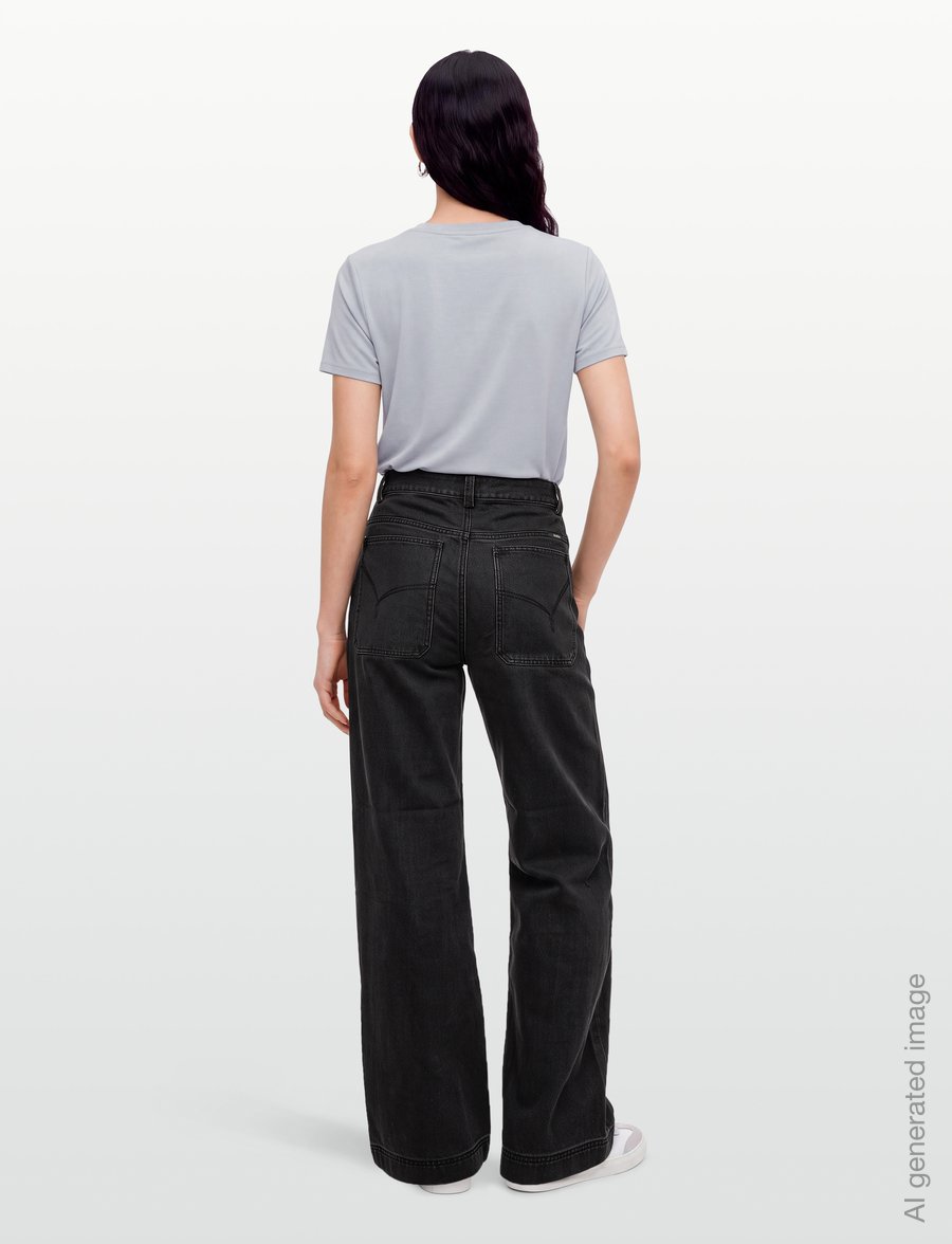 RODEBJER - RODEBJER EILEEN DENIM - barrel jeans - black - 4