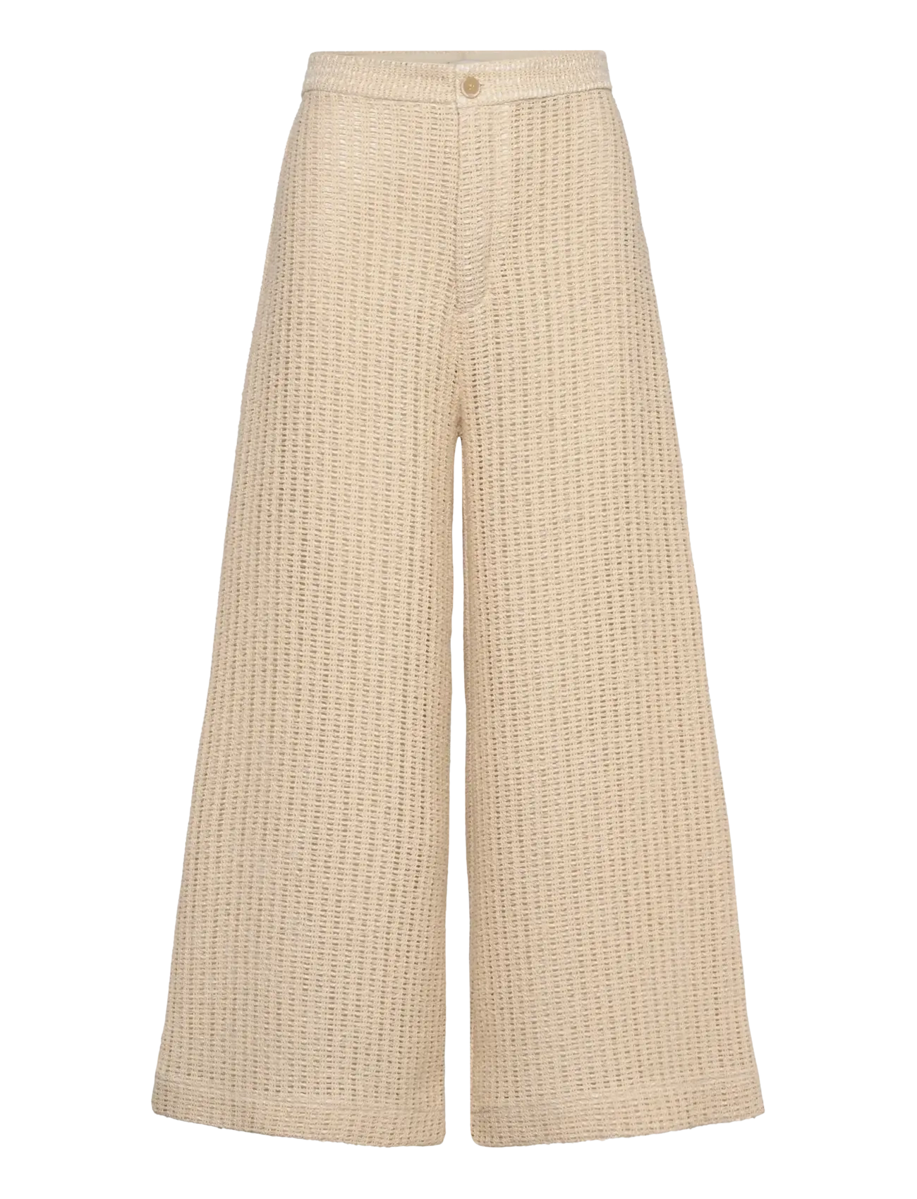 RODEBJER Bethann Cotton, XS, Trousers, Beige - Wide Leg, Frauen