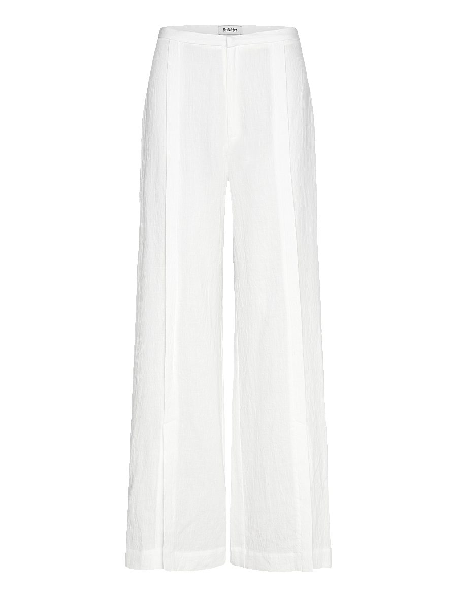RODEBJER - Rodebjer Rubin Linen - pantalons en lin - white - 0