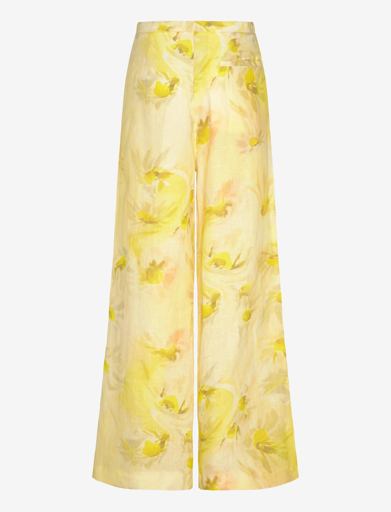 RODEBJER - Rodebjer Rubin Daisies - hosen mit weitem bein - daisies lemon - 1