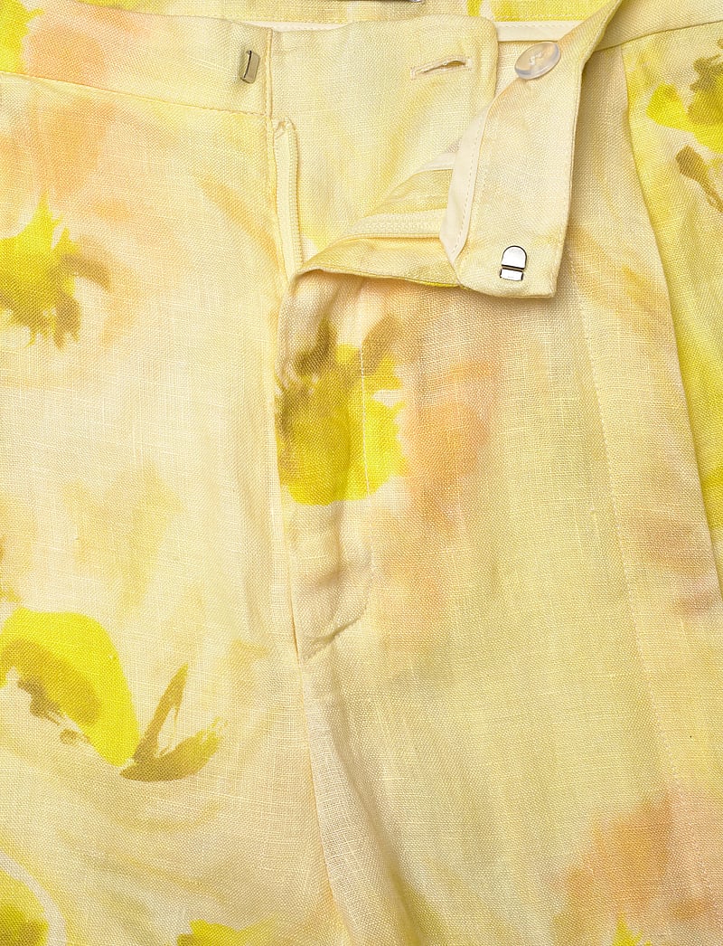 RODEBJER - Rodebjer Rubin Daisies - hosen mit weitem bein - daisies lemon - 2