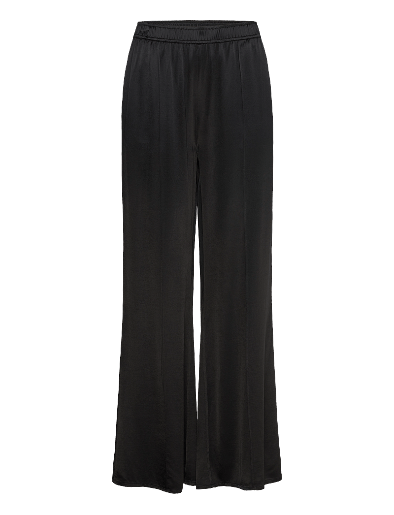 RODEBJER - Rodebjer Ezra Drape - hosen mit weitem bein - black - 0