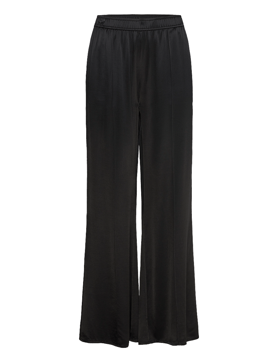 RODEBJER - Rodebjer Ezra Drape - hosen mit weitem bein - black - 0