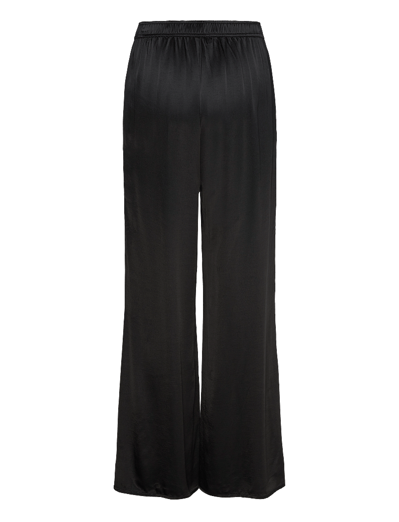 RODEBJER - Rodebjer Ezra Drape - hosen mit weitem bein - black - 1