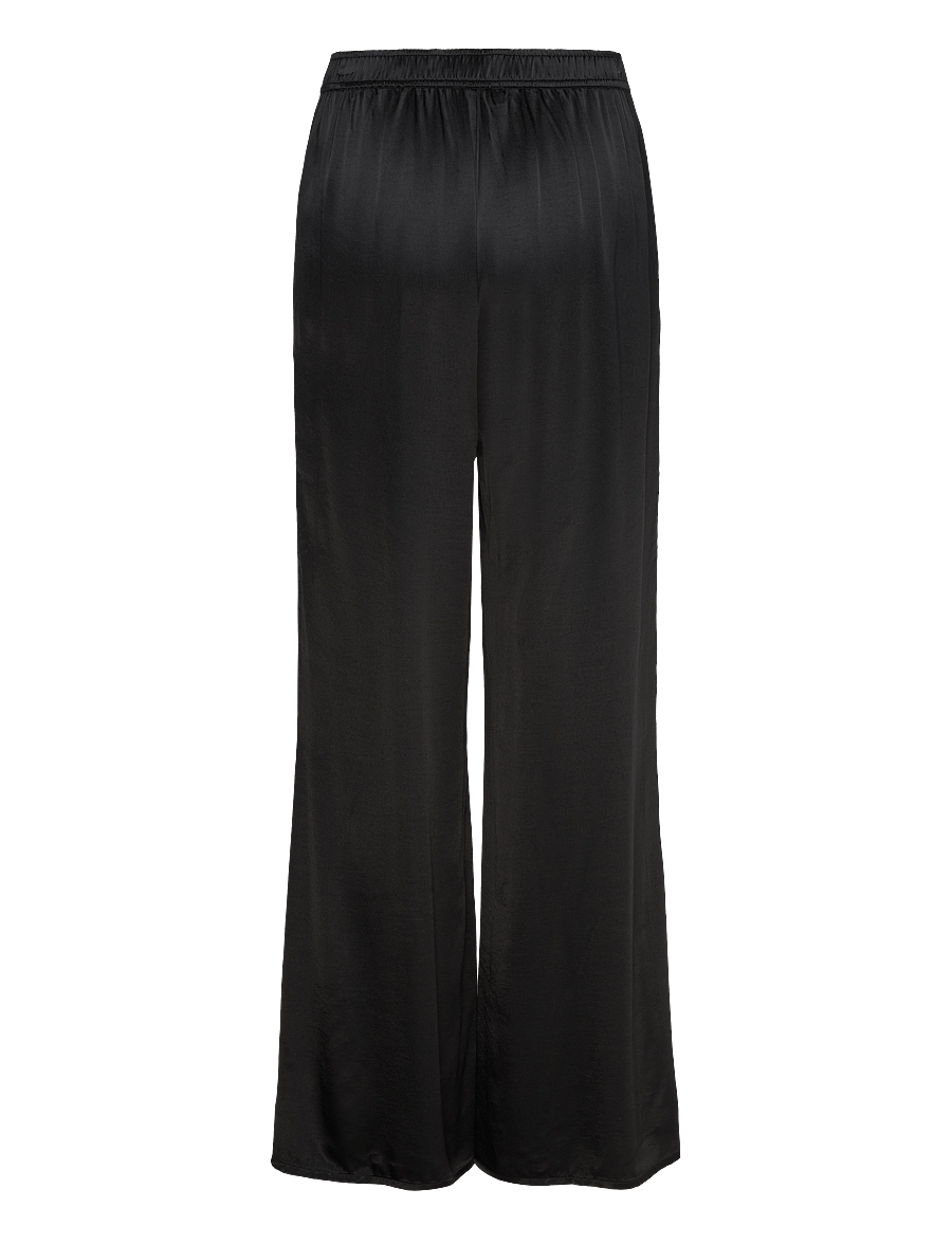 RODEBJER - Rodebjer Ezra Drape - hosen mit weitem bein - black - 1