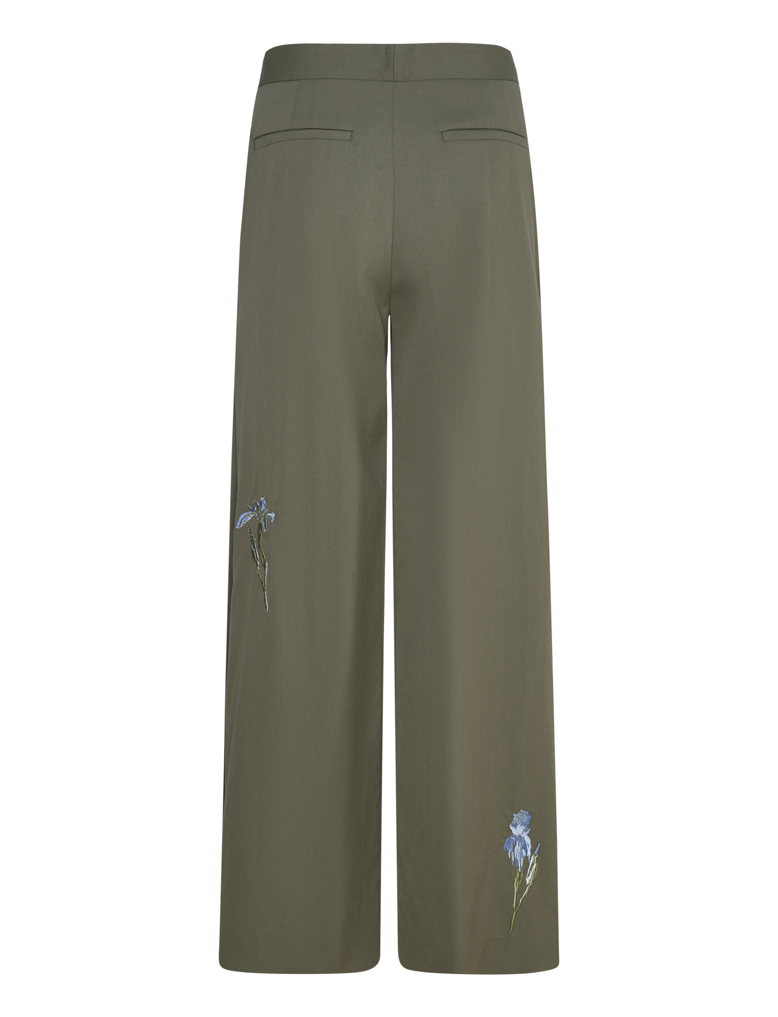 RODEBJER - Rodebjer Nora Embroidery - peoriided outlet-hindadega - dark moss - 1