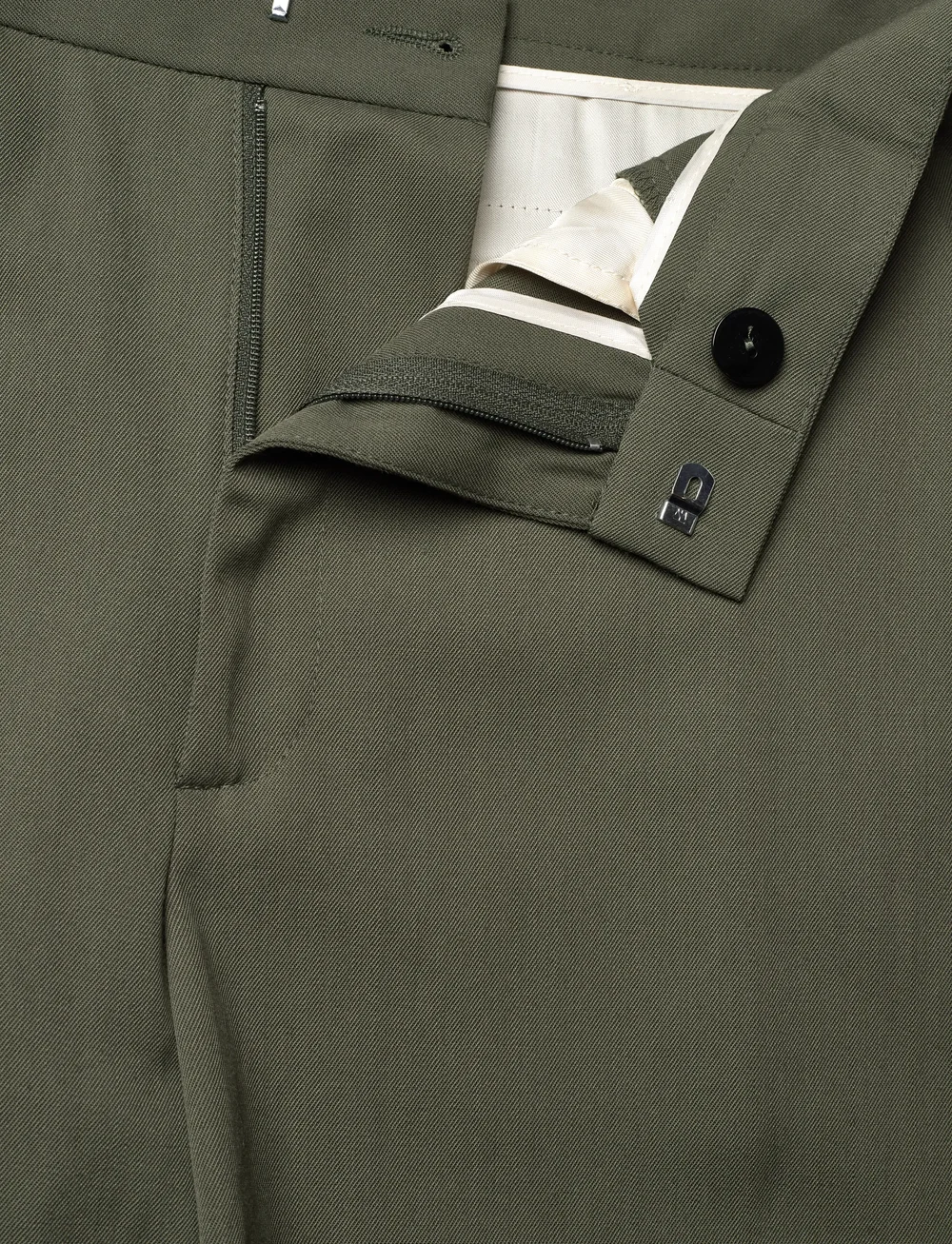 RODEBJER - Rodebjer Nora Embroidery - vide bukser - dark moss - 3