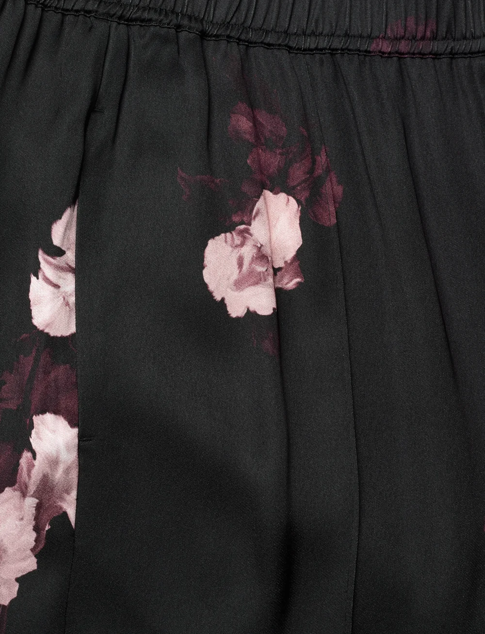 RODEBJER - Rodebjer Ezra Bouquet Chine - pantalons larges - wine/black - 2