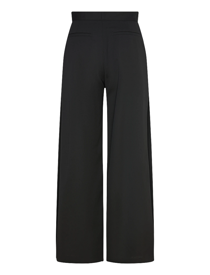 RODEBJER - Rodebjer Nora Fluid - wijde broeken - black - 2