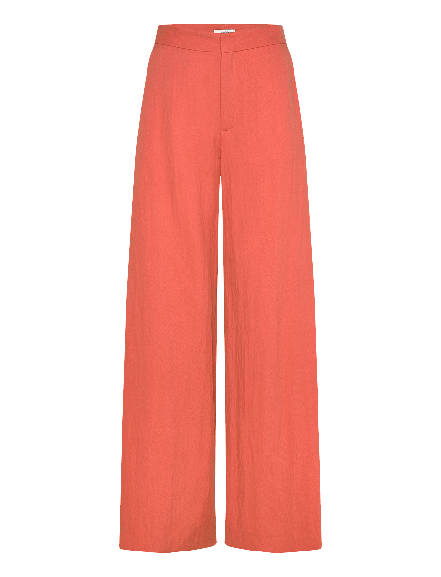 RODEBJER - Rodebjer Nora Tencel - hosen mit weitem bein - bleached red - 1