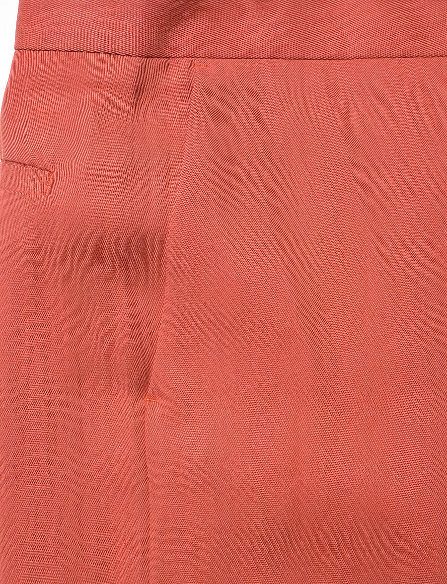 RODEBJER - Rodebjer Nora Tencel - hosen mit weitem bein - bleached red - 5