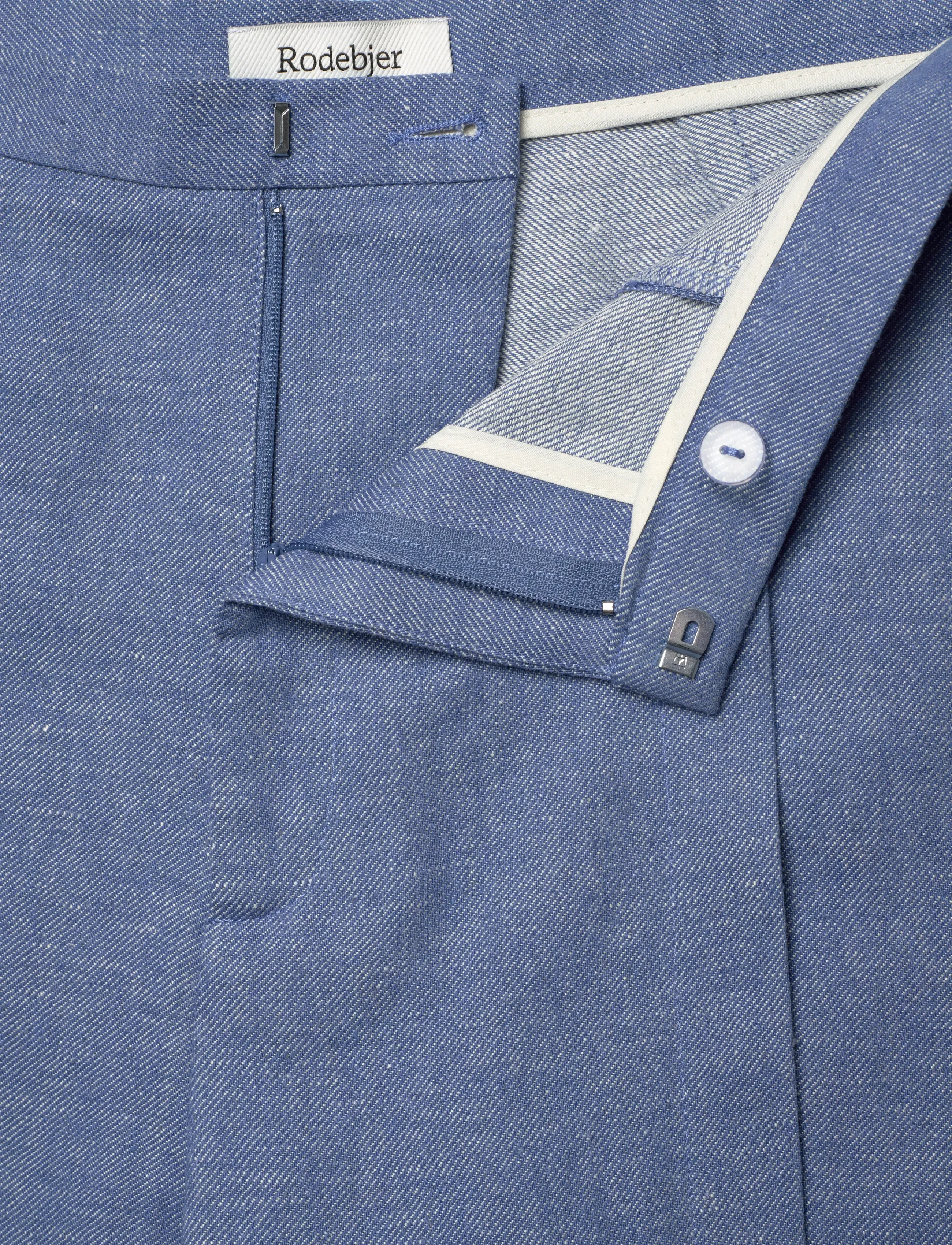 RODEBJER - Rodebjer Rubin Lino - hosen mit weitem bein - azure blue - 2