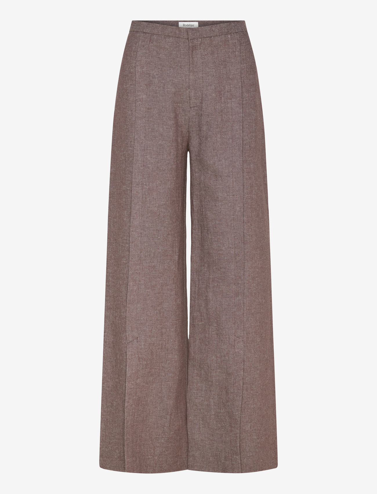 RODEBJER - Rodebjer Rubin Lino - vida byxor - brown - 1