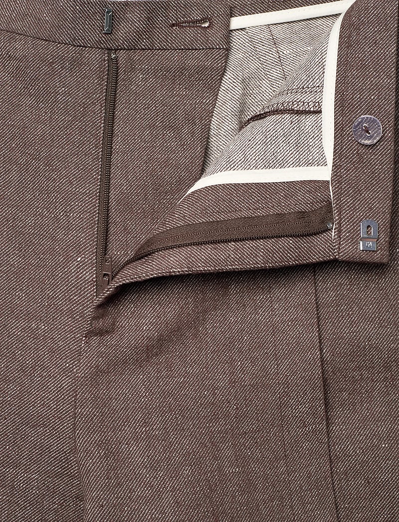 RODEBJER - Rodebjer Rubin Lino - vida byxor - brown - 4