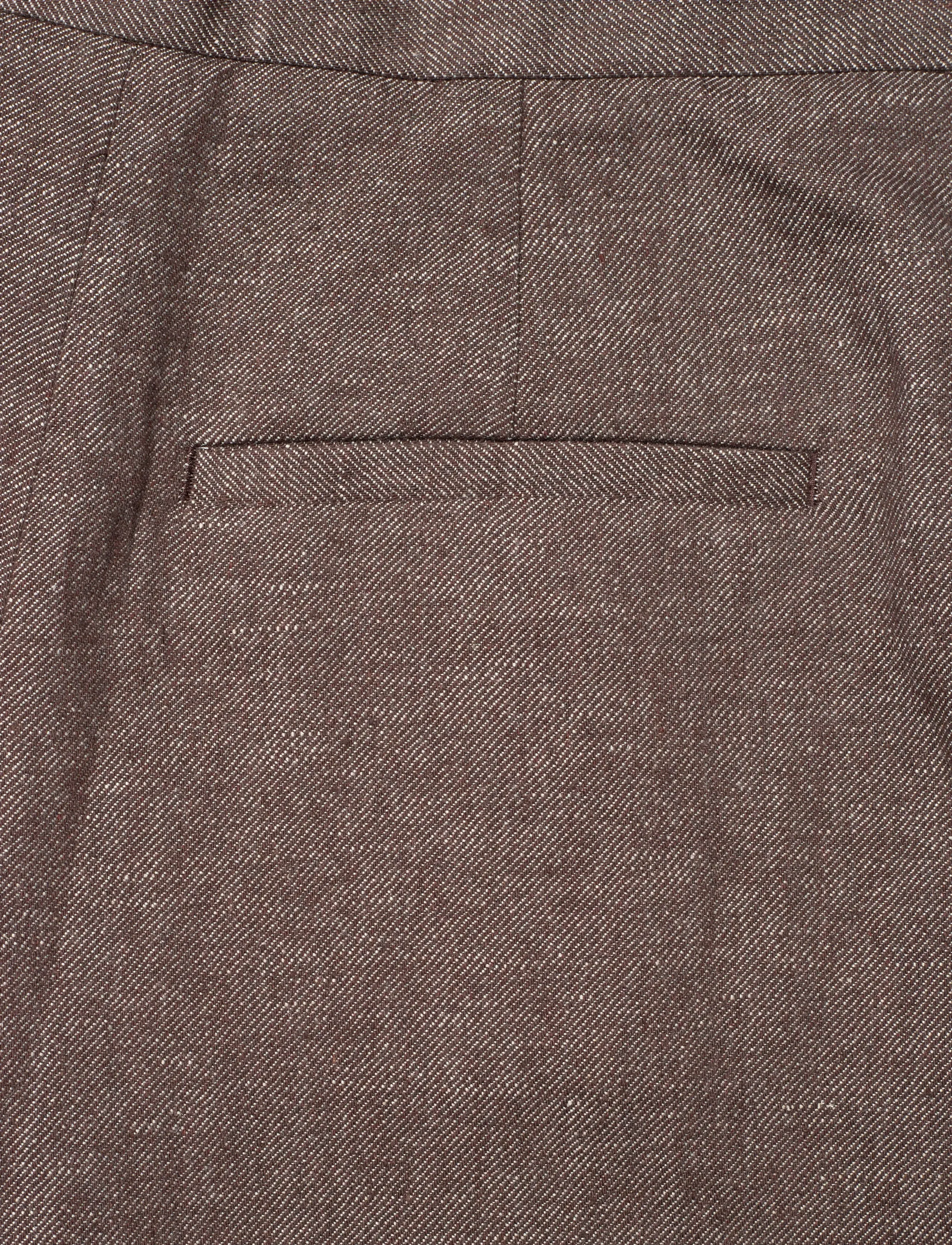 RODEBJER - Rodebjer Rubin Lino - hosen mit weitem bein - brown - 5