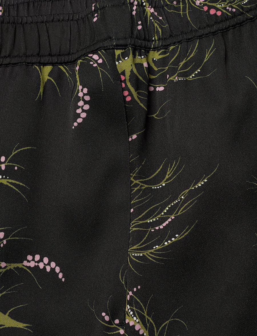RODEBJER - RODEBJER EZRA CROP SEAWEED - culottes - black/olive - 4