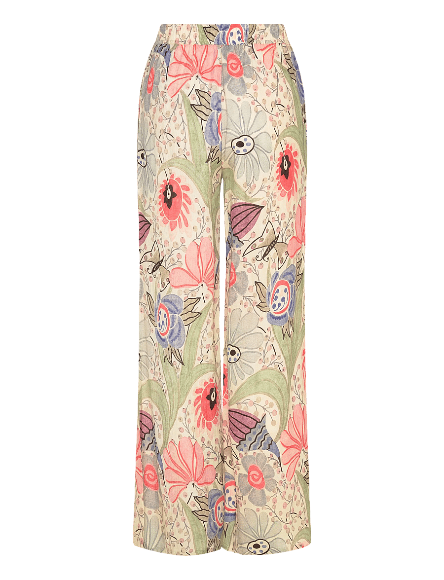 RODEBJER - Rodebjer Ezra Ducharne - hosen mit weitem bein - coral multi - 2