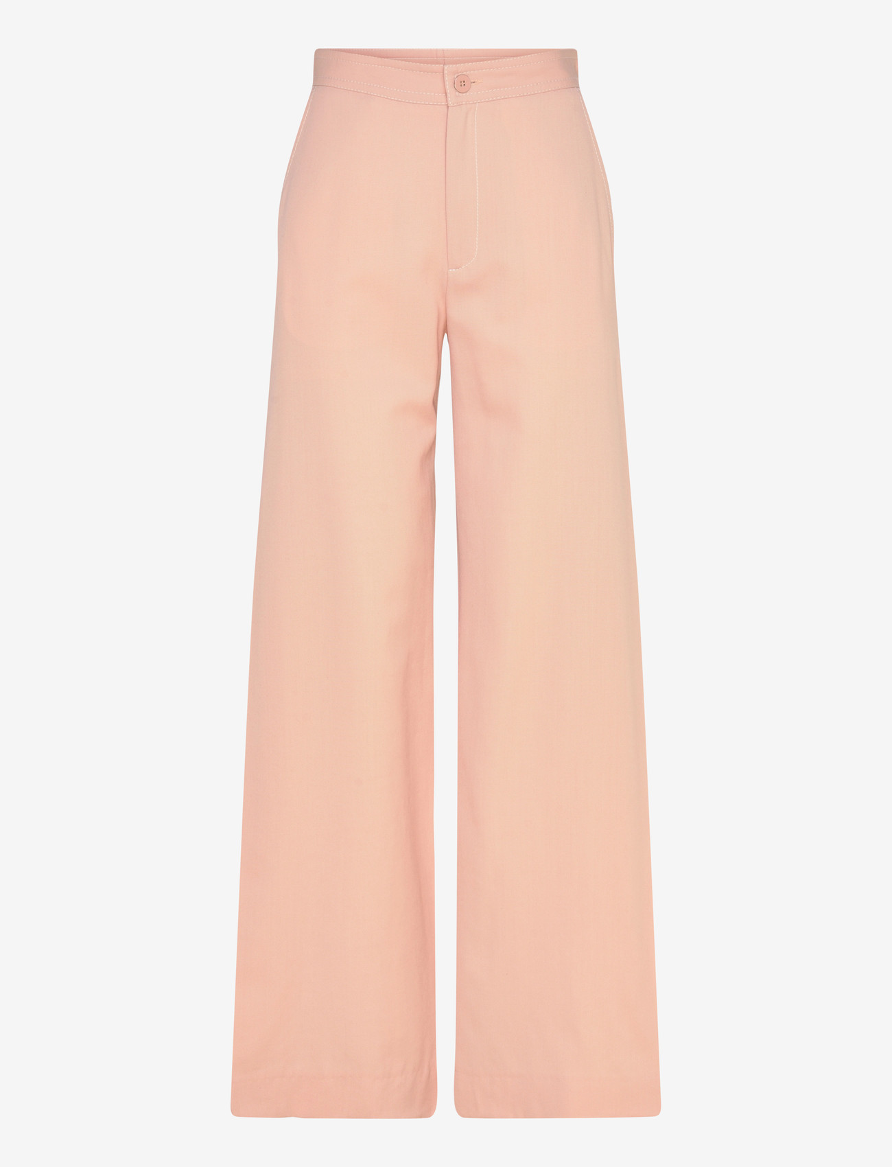 RODEBJER - Rodebjer Nora Stitches - pantalons larges - antique pink - 1