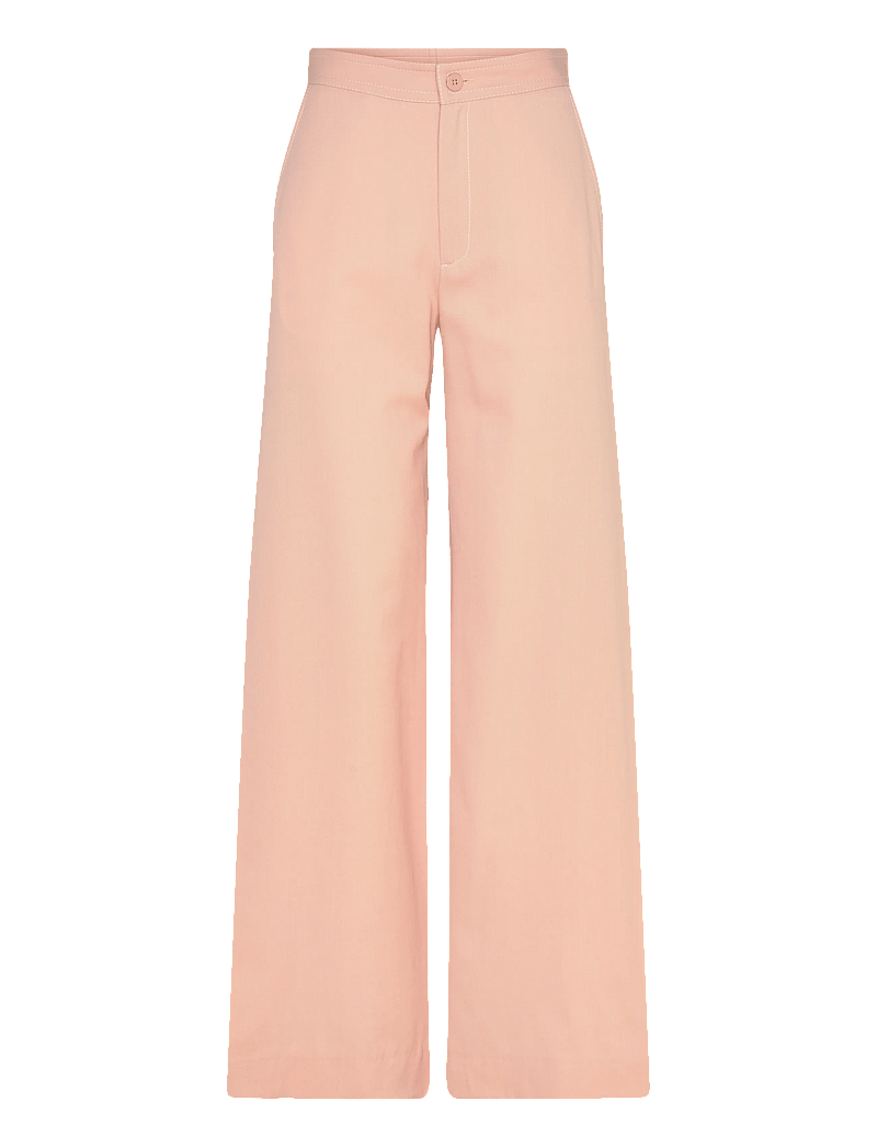 RODEBJER - Rodebjer Nora Stitches - pantalons larges - antique pink - 1