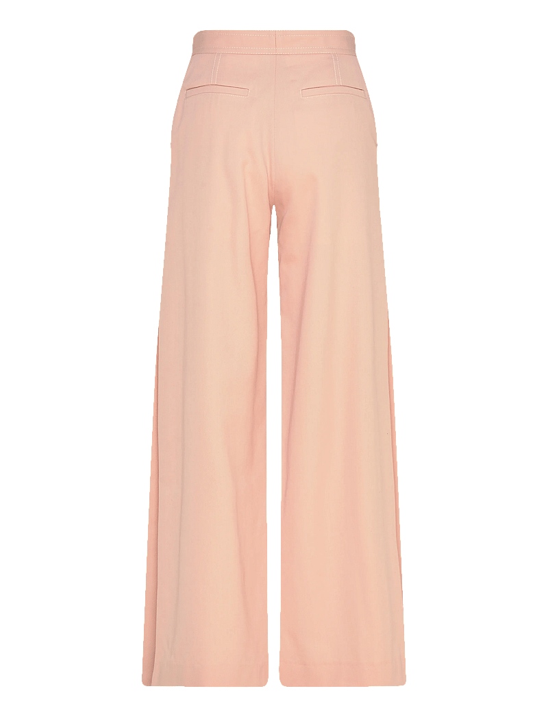 RODEBJER - Rodebjer Nora Stitches - pantalons larges - antique pink - 2