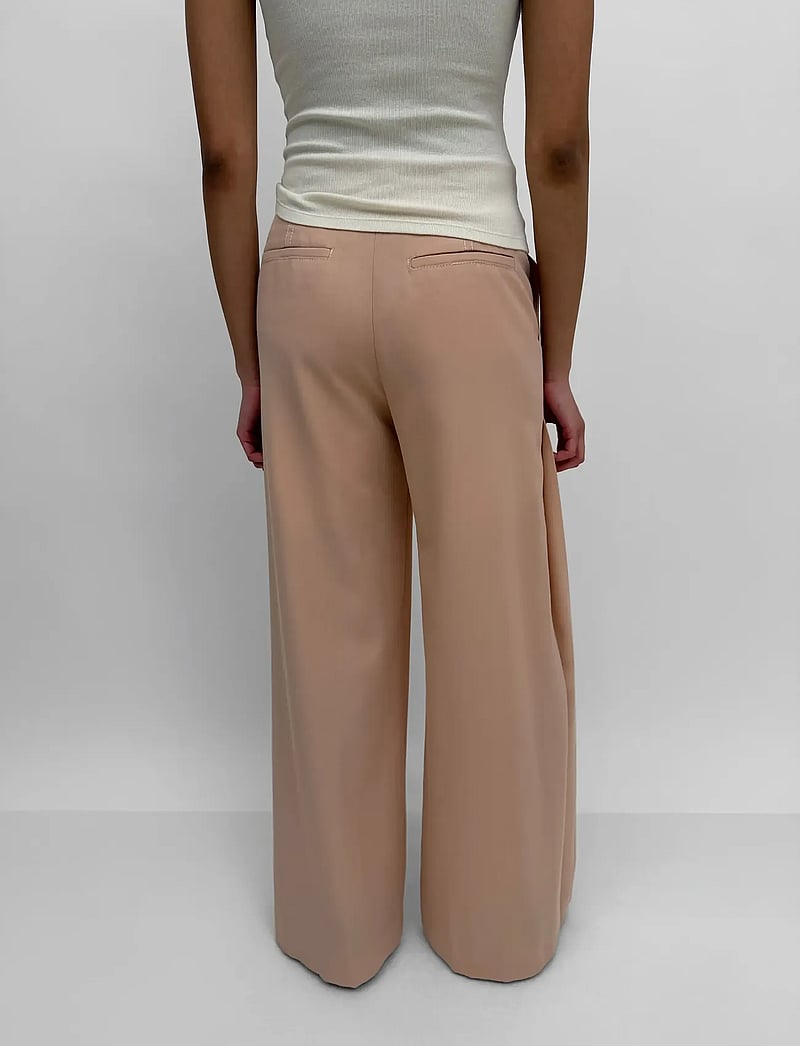 RODEBJER - Rodebjer Nora Stitches - pantalons larges - antique pink - 3