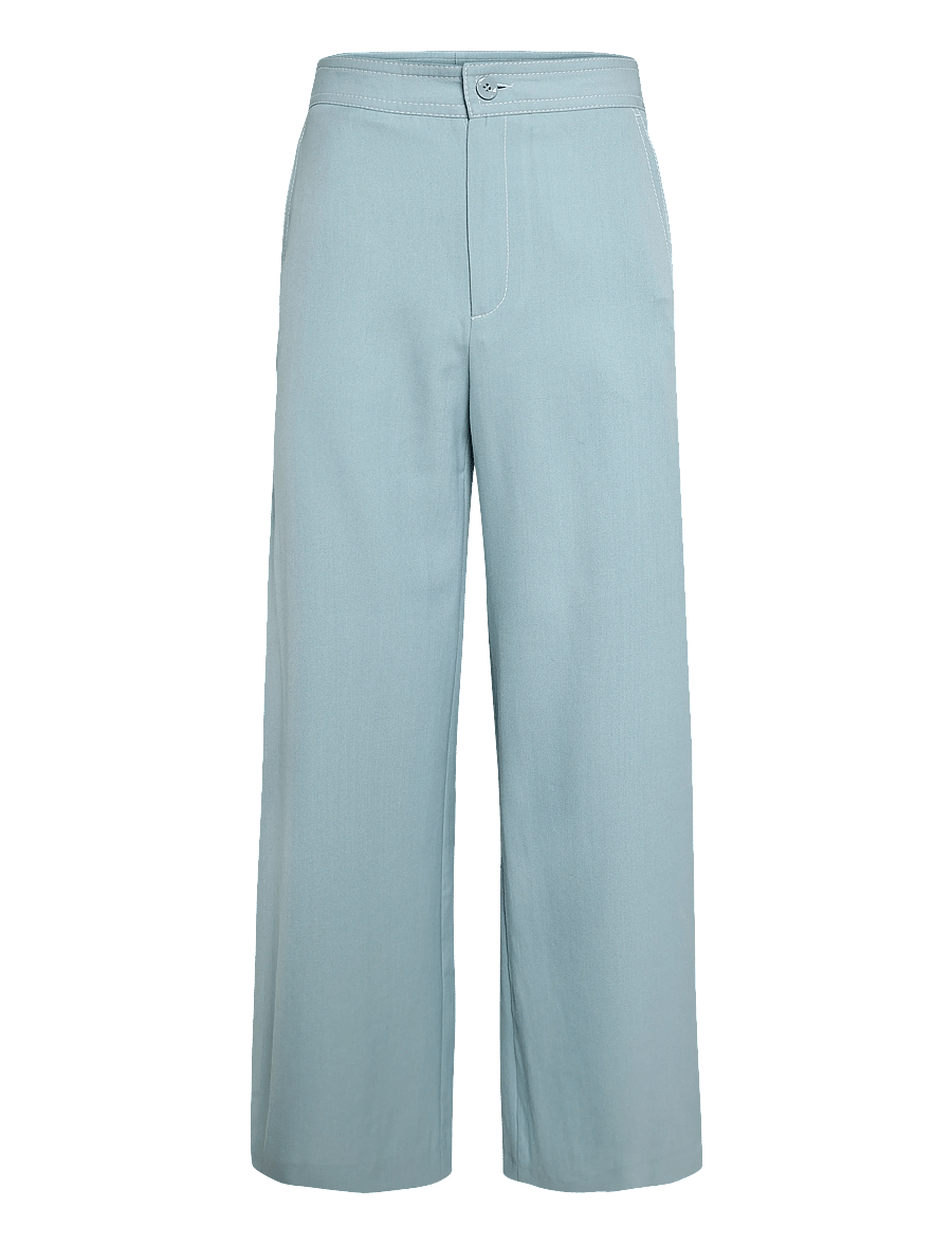 RODEBJER - RODEBJER NORA STITCHES - bukser med brede ben - celeste blue - 0