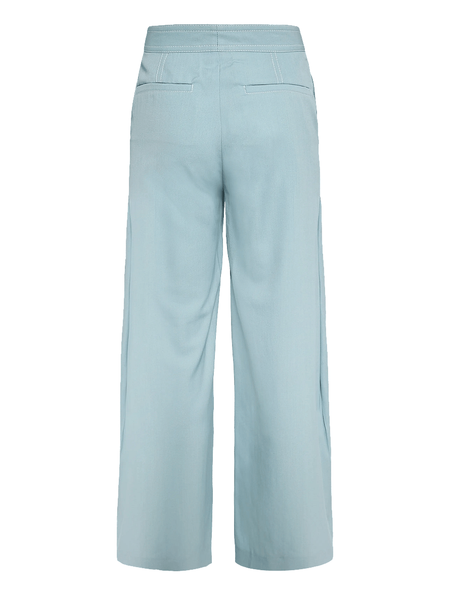 RODEBJER - RODEBJER NORA STITCHES - bukser med brede ben - celeste blue - 1