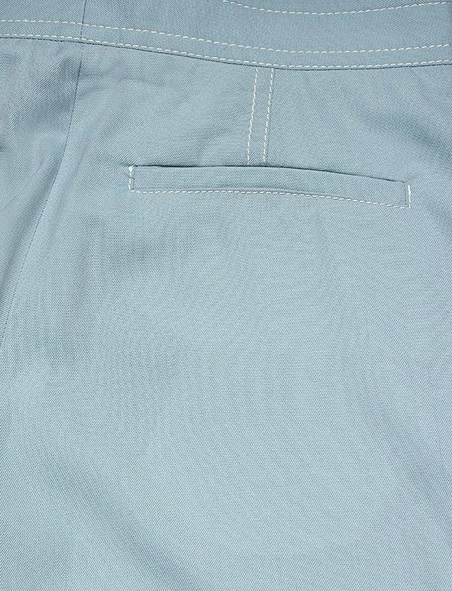 RODEBJER - RODEBJER NORA STITCHES - bukser med brede ben - celeste blue - 2