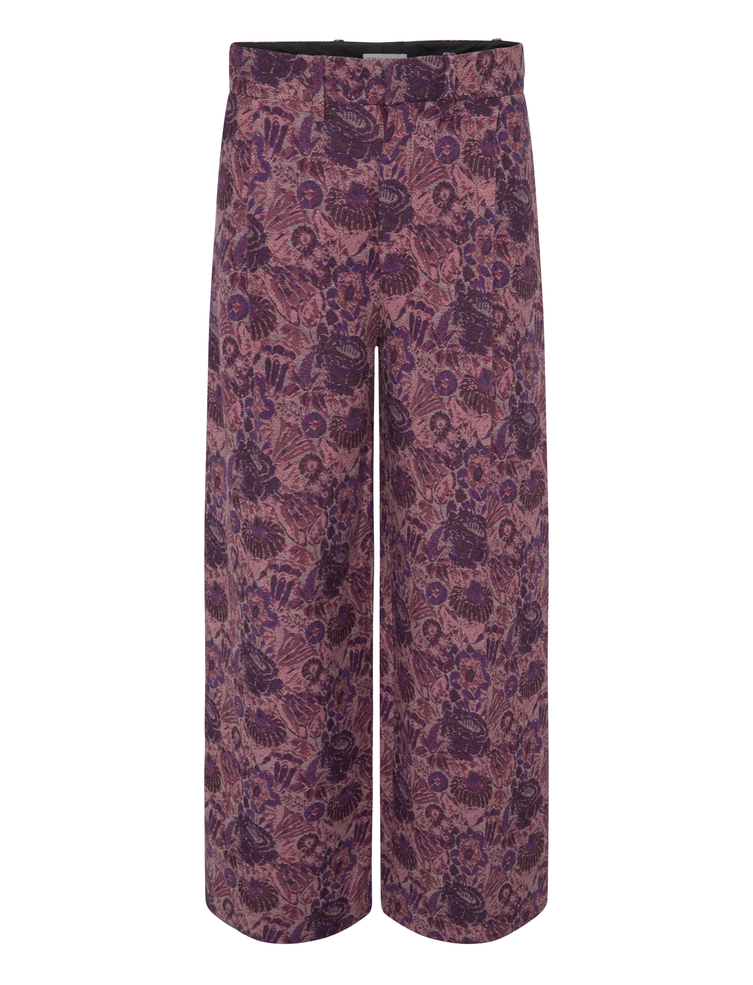 RODEBJER - Rodebjer Lorna Opulent Rose - hosen mit weitem bein - grape red - 1