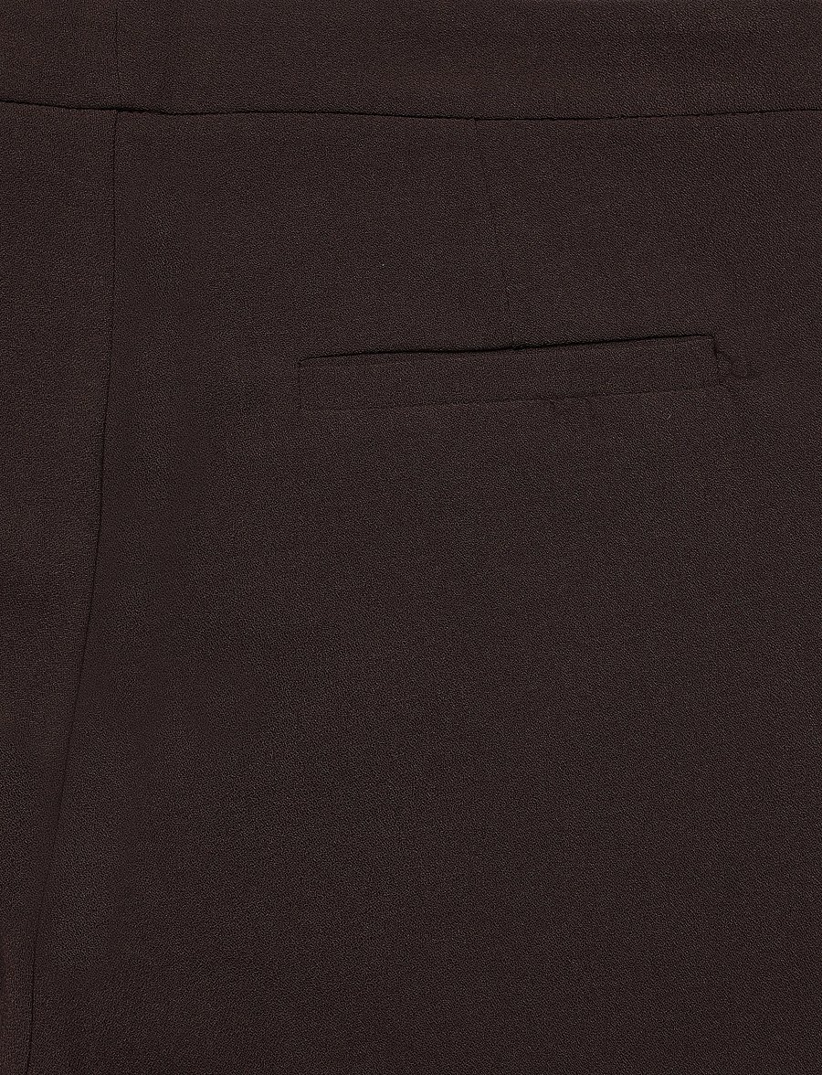 RODEBJER - Rodebjer Aniara Crepe - buxur með víðum skálmum - dark coffee - 4