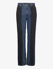 RODEBJER - Rodebjer Patchwork Straight - straight jeans - indigo/black - 0