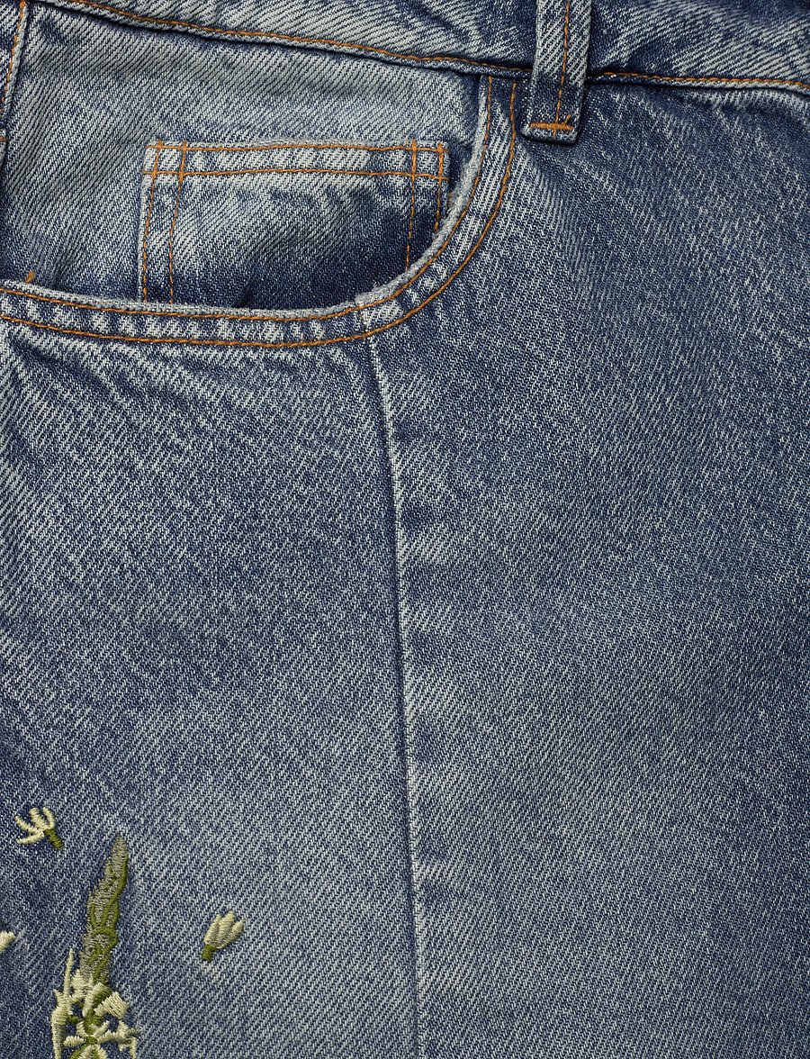 RODEBJER - RODEBJER MAJA EMBROIDERY - platūs džinsai - indigo - 2